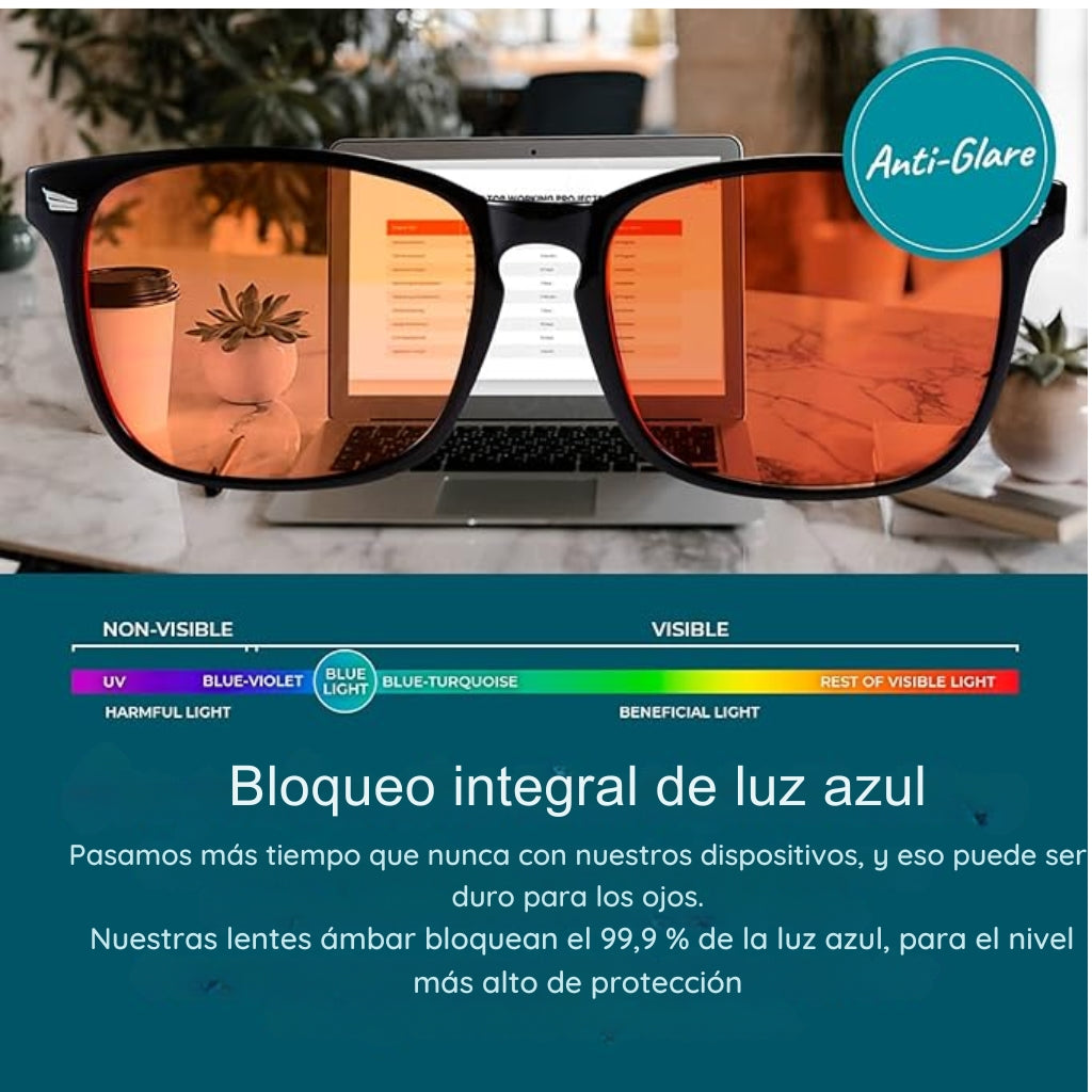 Protege Tus Ojos Del Móvil-Gafas Filtro Luz Azul Yavixa™